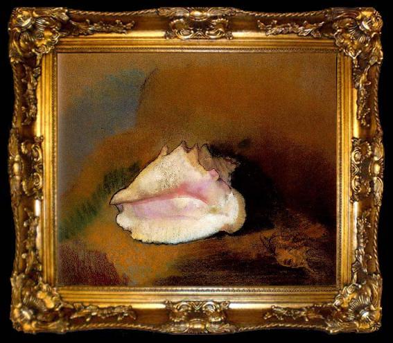 framed  Odilon Redon Coquille, ta009-2